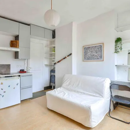 Studio Lumineux Proche Du Parc Des Buttes-chaumont Apartament