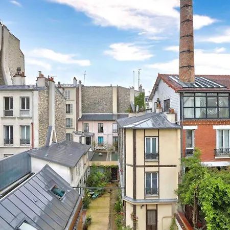 Apartament Studio Lumineux Proche Du Parc Des Buttes-chaumont *
